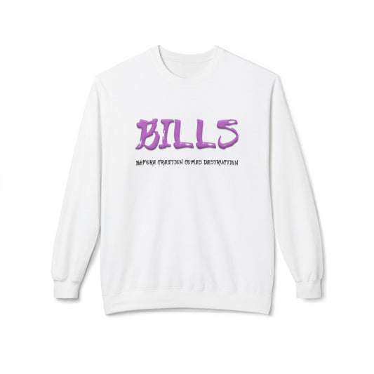 Unisex Midweight Softstyle Fleece Crewneck Sweatshirt - Bills