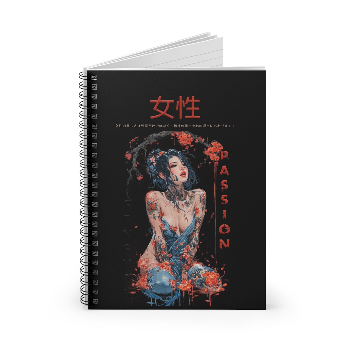 Spiral Notebook - Ruled Line - Women