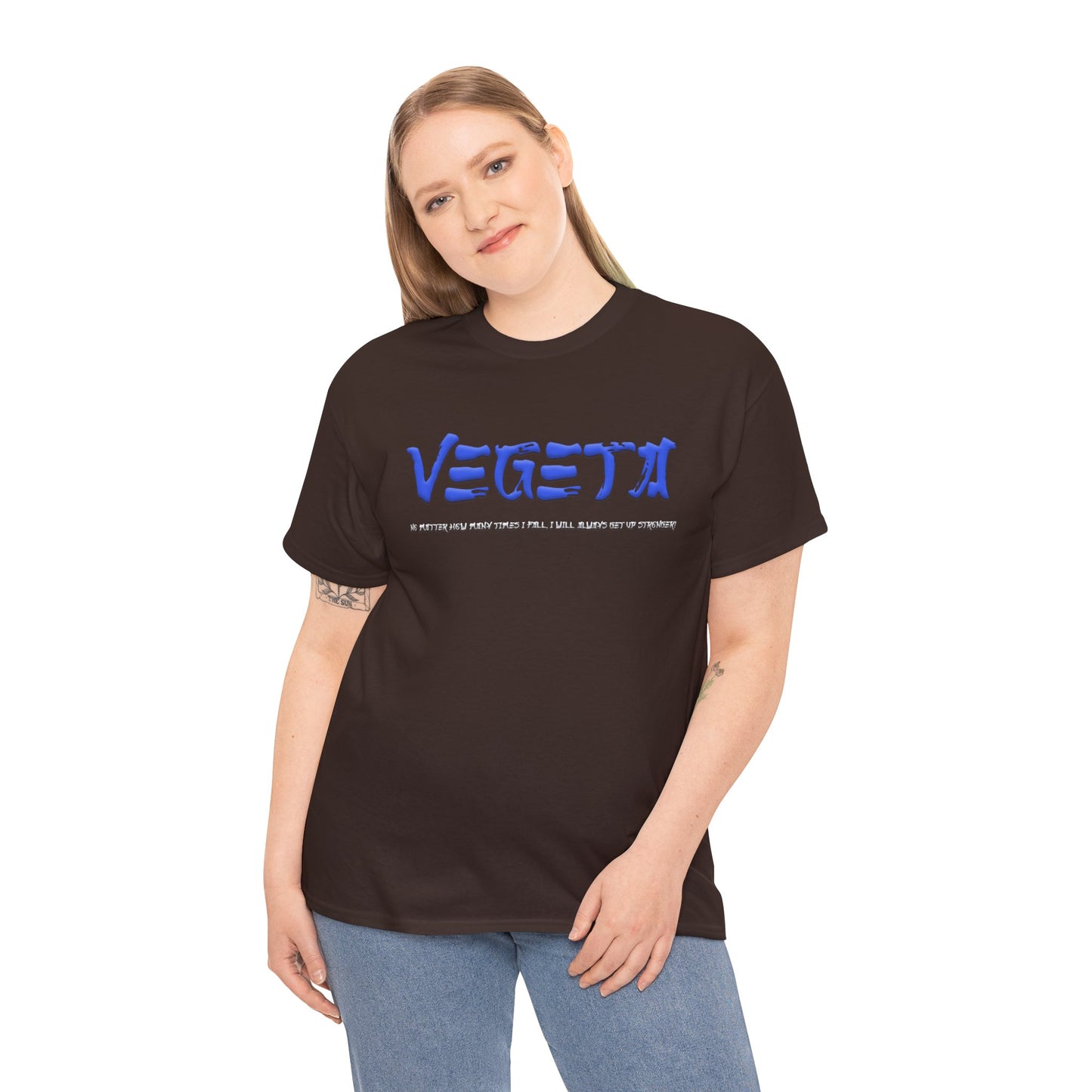 Unisex Heavy Cotton Tee  -  Vegeta