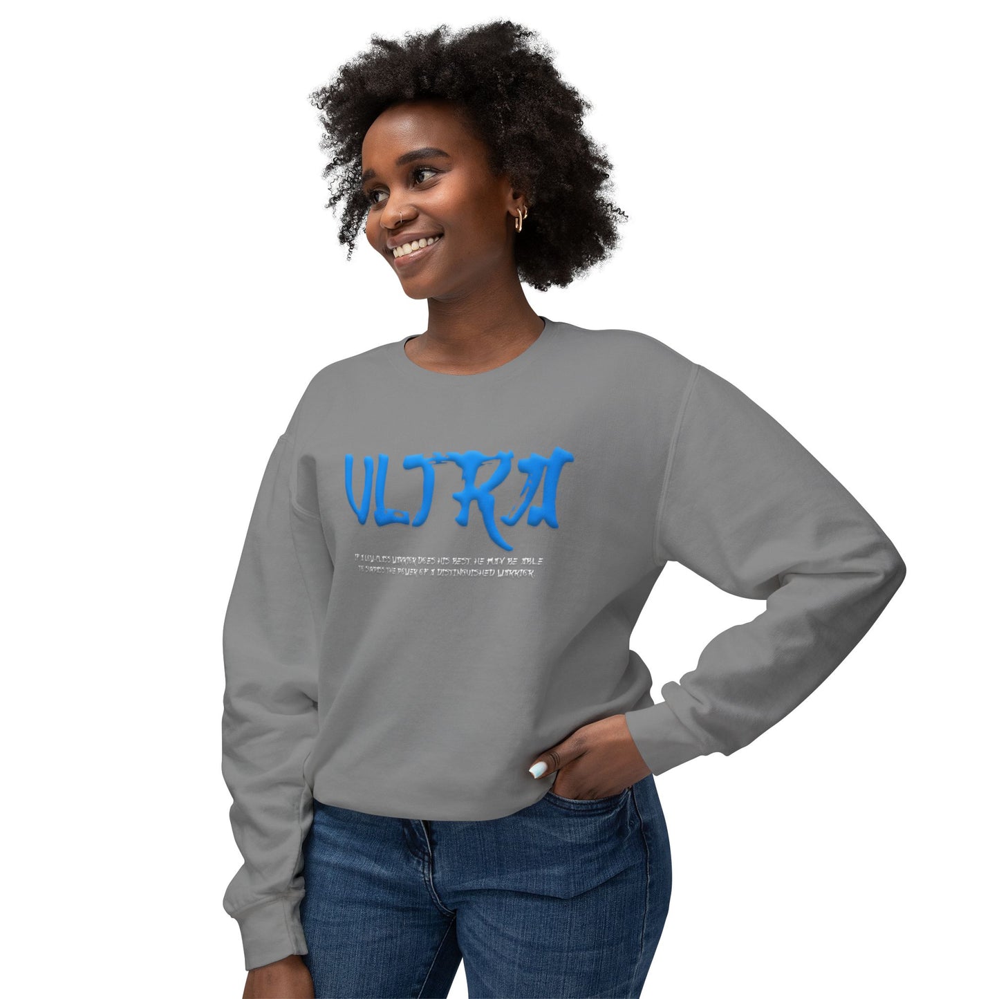 Unisex Lightweight Crewneck Sweatshirt - Ultra