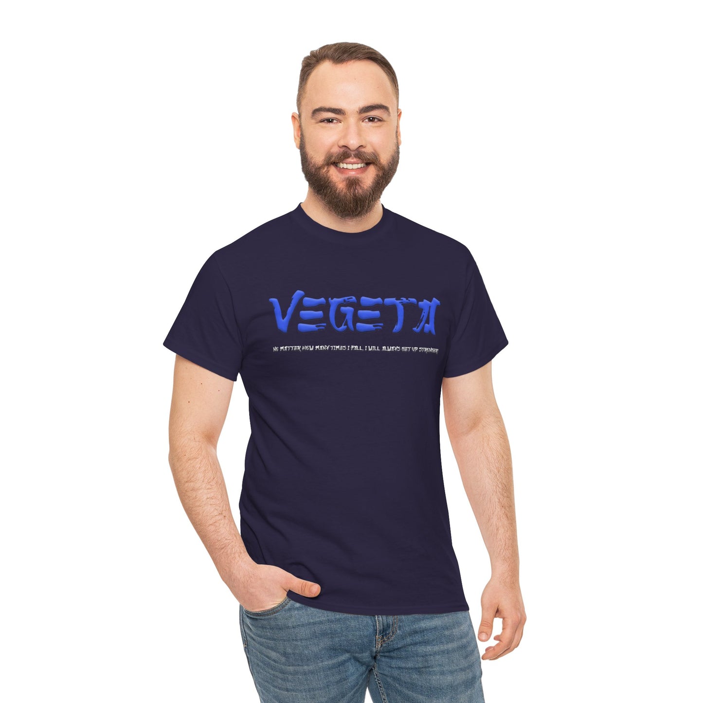 Unisex Heavy Cotton Tee  -  Vegeta