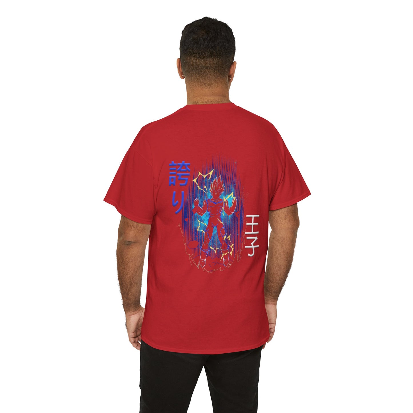 Unisex Heavy Cotton Tee  -  Vegeta