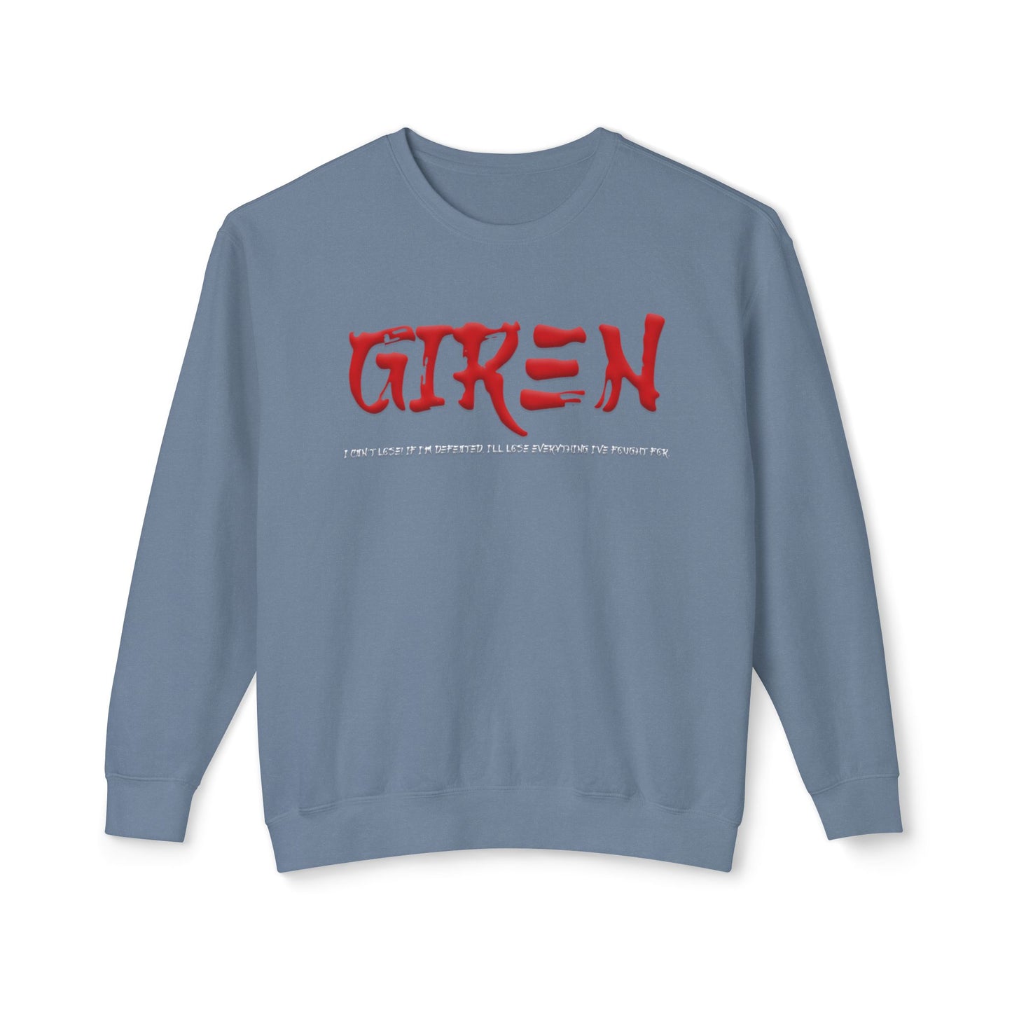 Unisex Lightweight Crewneck Sweatshirt - Giren