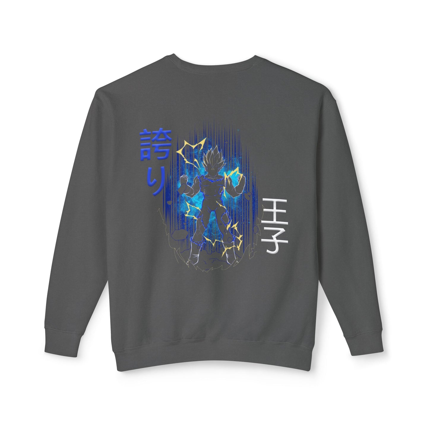 Unisex Lightweight Crewneck Sweatshirt - Vegeta