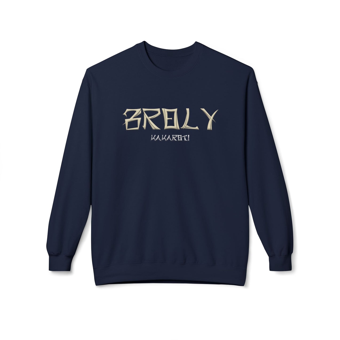 Unisex Midweight Softstyle Fleece Crewneck Sweatshirt - Broly