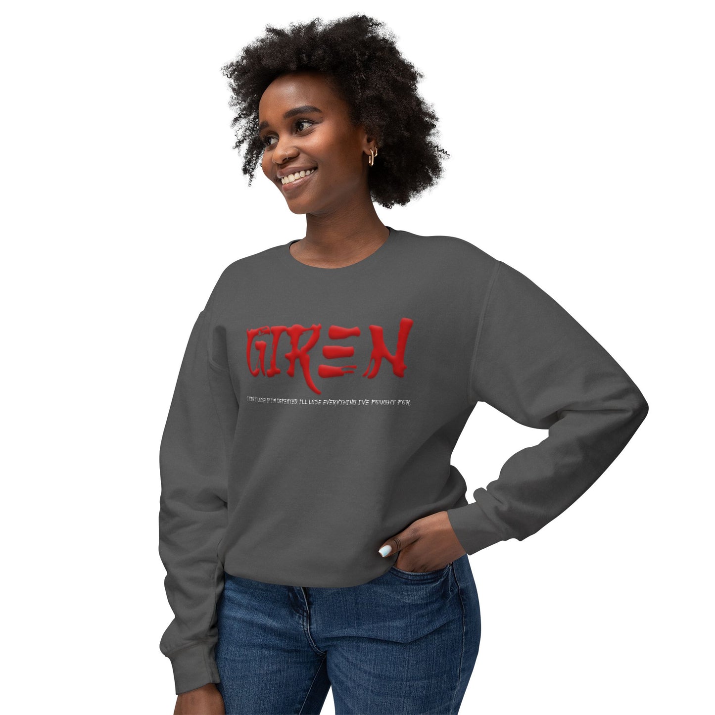 Unisex Lightweight Crewneck Sweatshirt - Giren