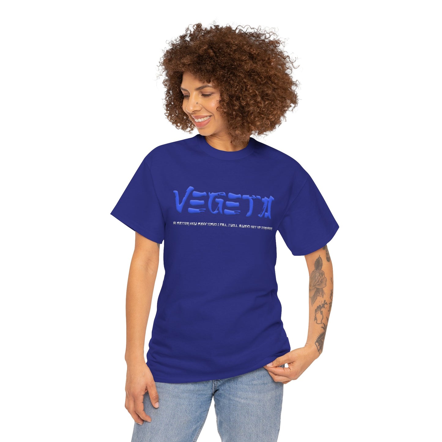 Unisex Heavy Cotton Tee  -  Vegeta