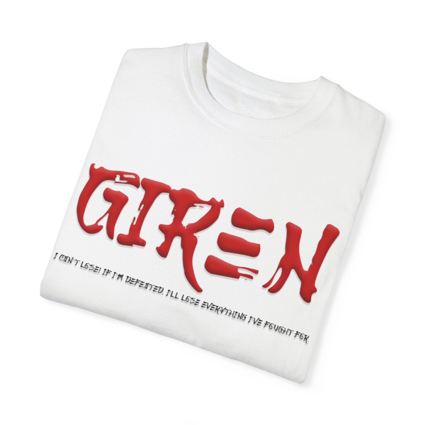 Unisex Garment-Dyed T-shirt - Giren
