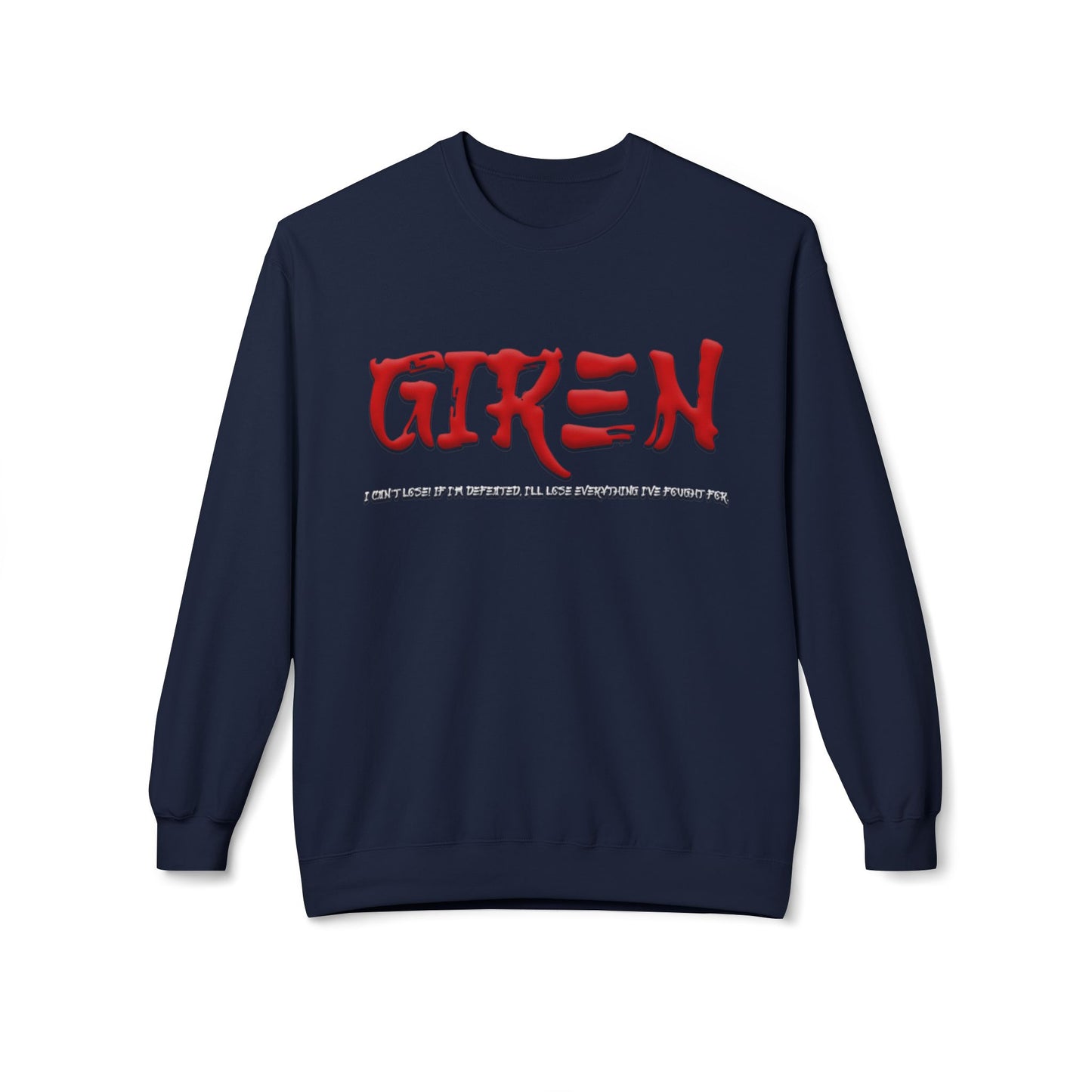 Unisex Midweight Softstyle Fleece Crewneck Sweatshirt - Giren