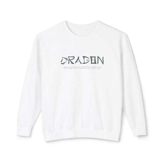 Unisex Lightweight Crewneck Sweatshirt - Dragon