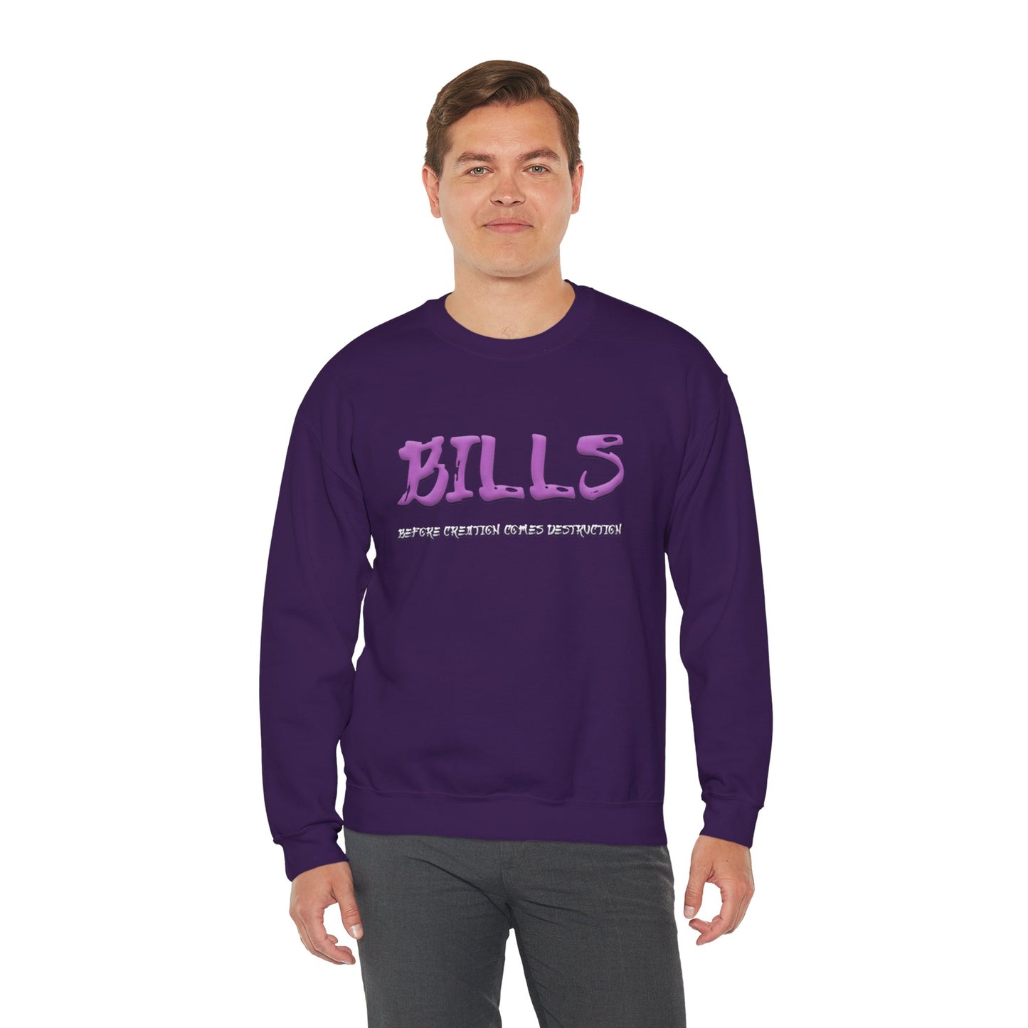 Unisex Heavy Blend™ Crewneck Sweatshirt - Bills