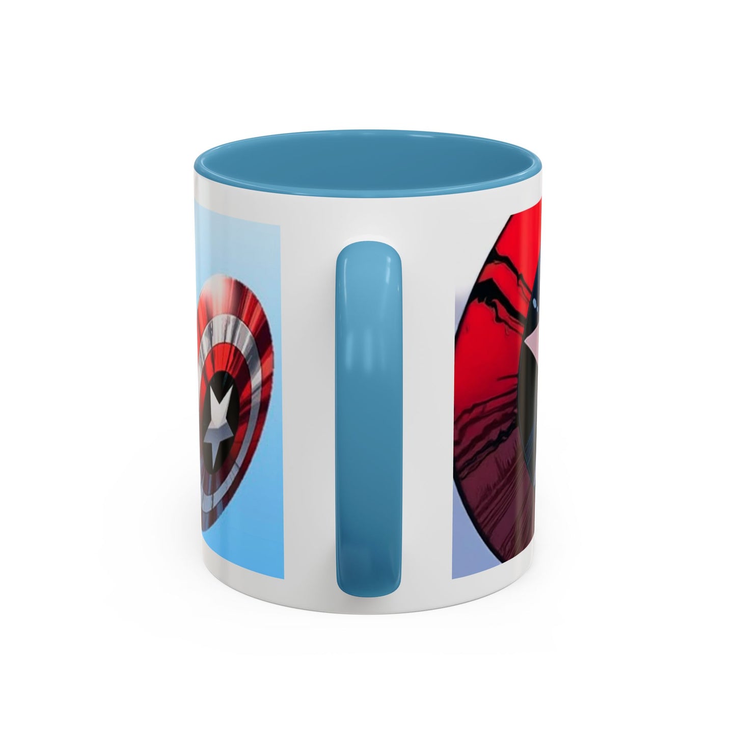 Mug de 11oz con estilos de tus superheroes- (PERSONALIZABLES)