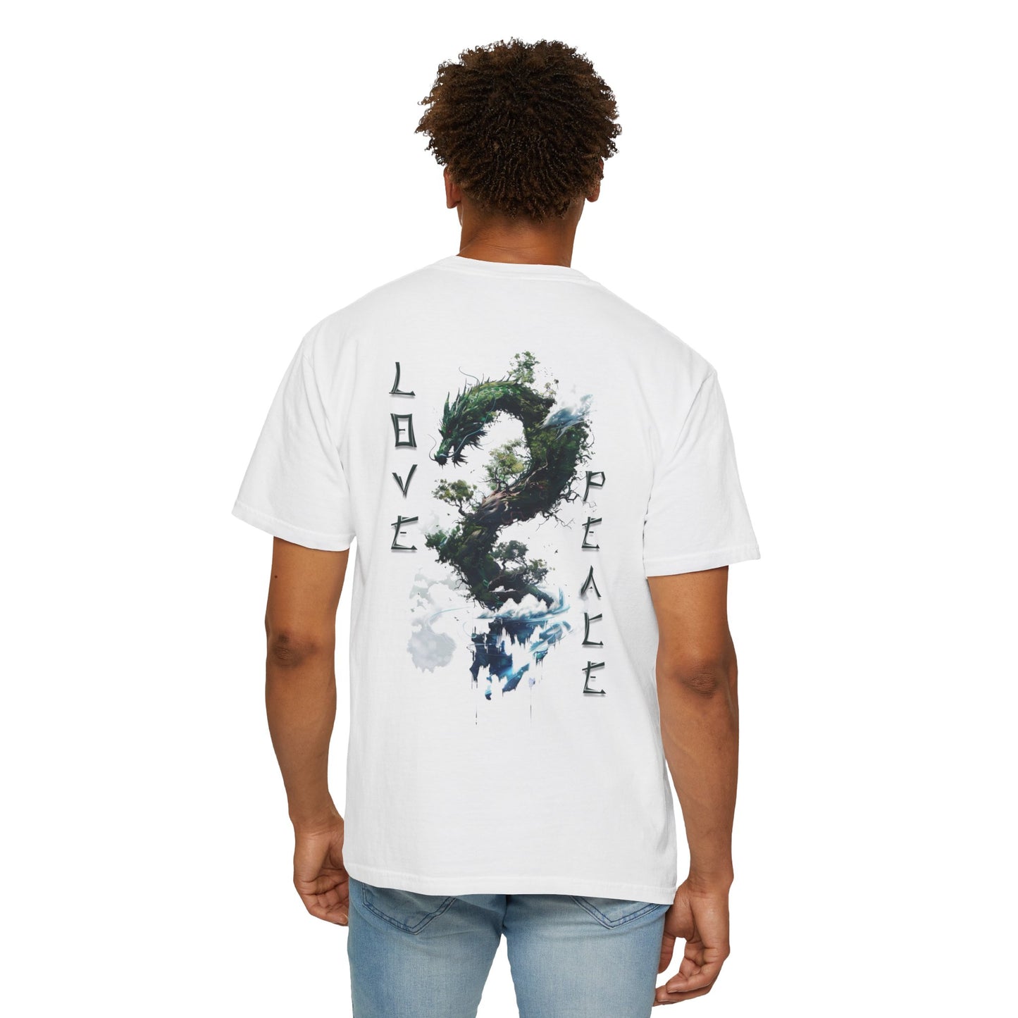 Unisex Garment-Dyed T-shirt - Dragon