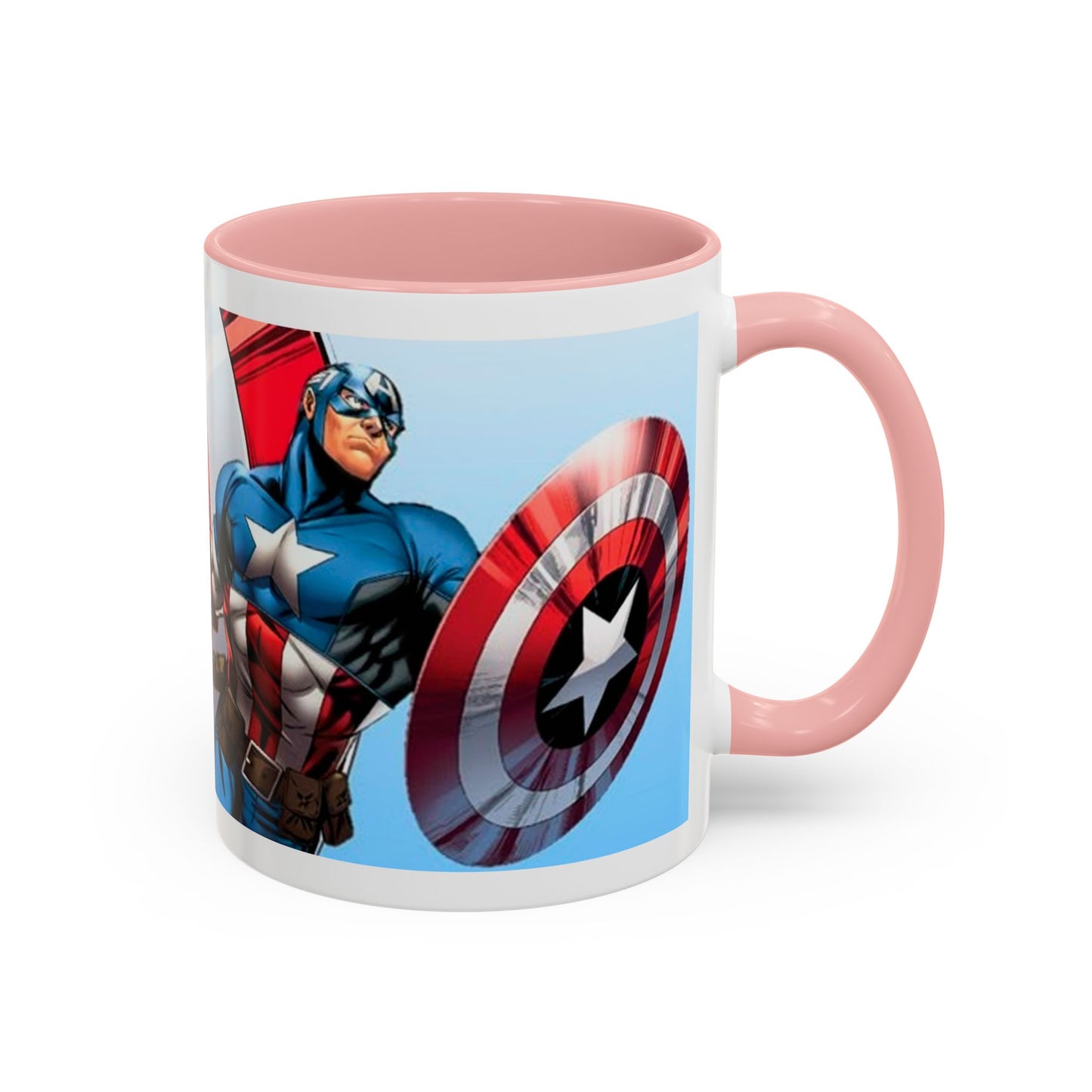 Mug de 11oz con estilos de tus superheroes- (PERSONALIZABLES)