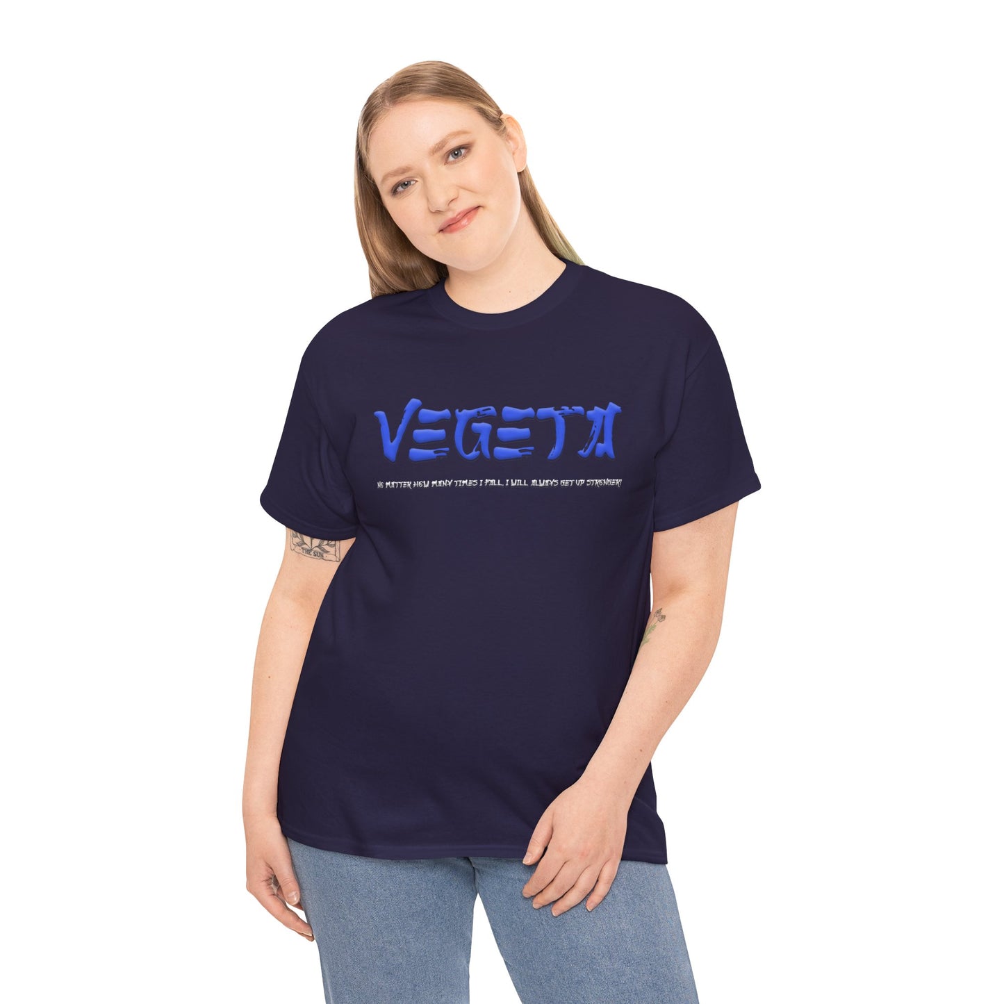 Unisex Heavy Cotton Tee  -  Vegeta