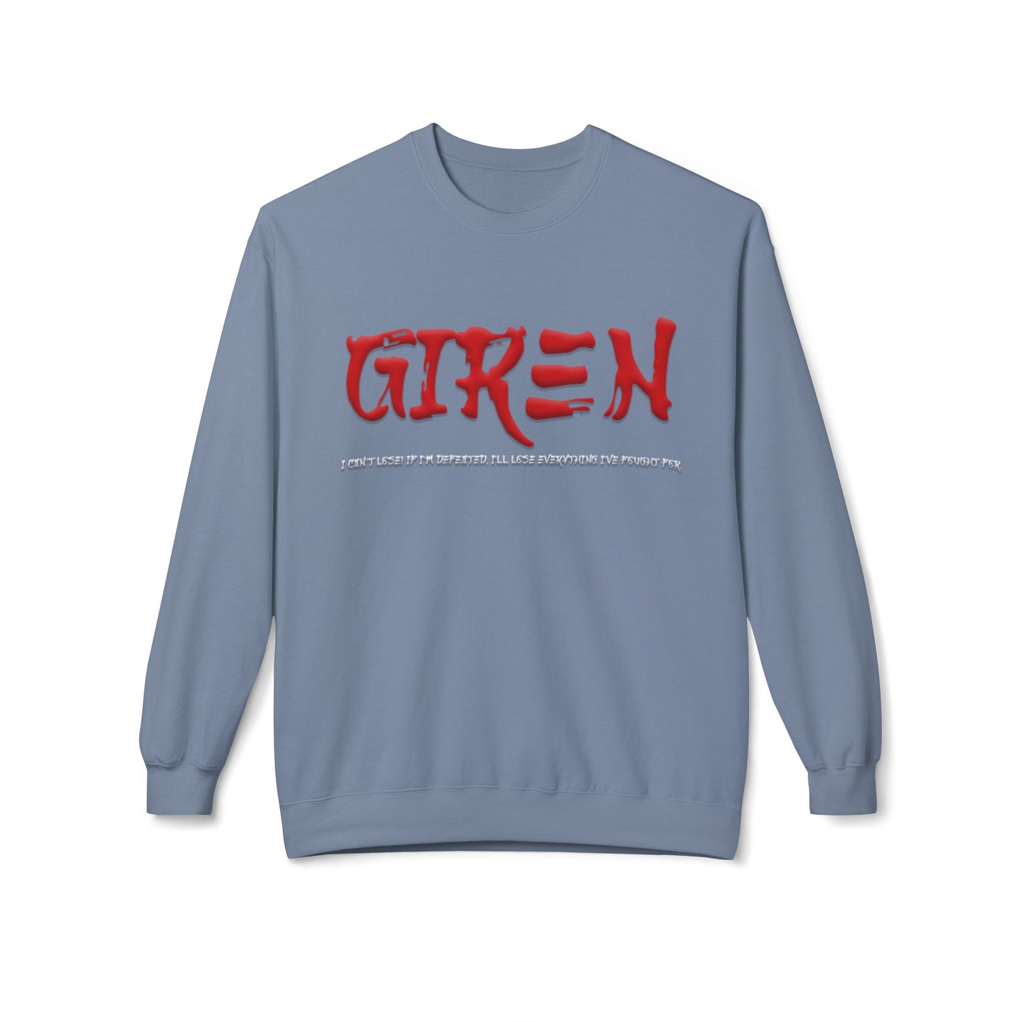 Unisex Midweight Softstyle Fleece Crewneck Sweatshirt - Giren