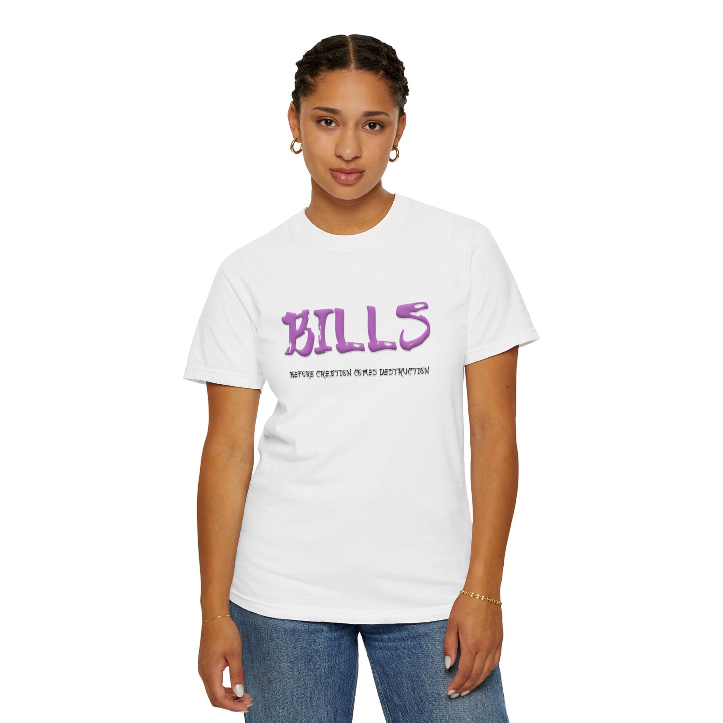 Unisex Garment-Dyed T-shirt - Bills