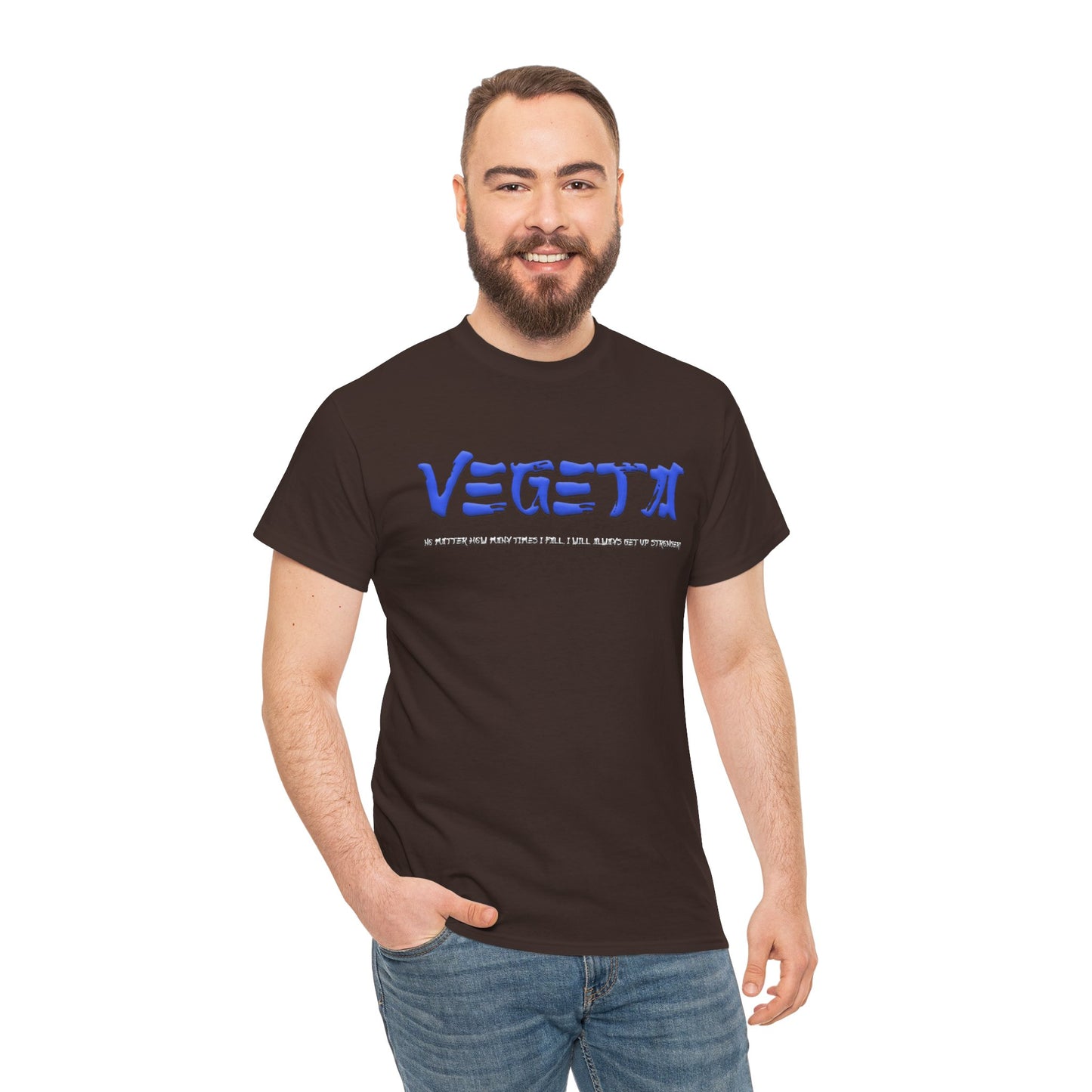 Unisex Heavy Cotton Tee  -  Vegeta