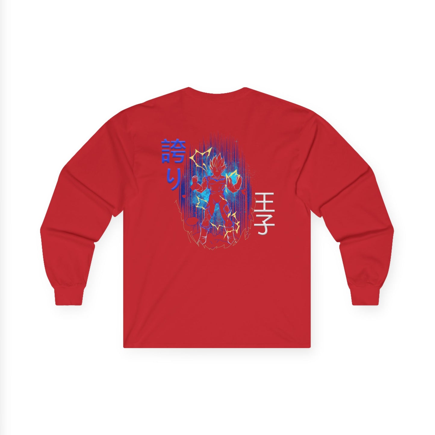 Unisex Ultra Cotton Long Sleeve Tee - Vegeta