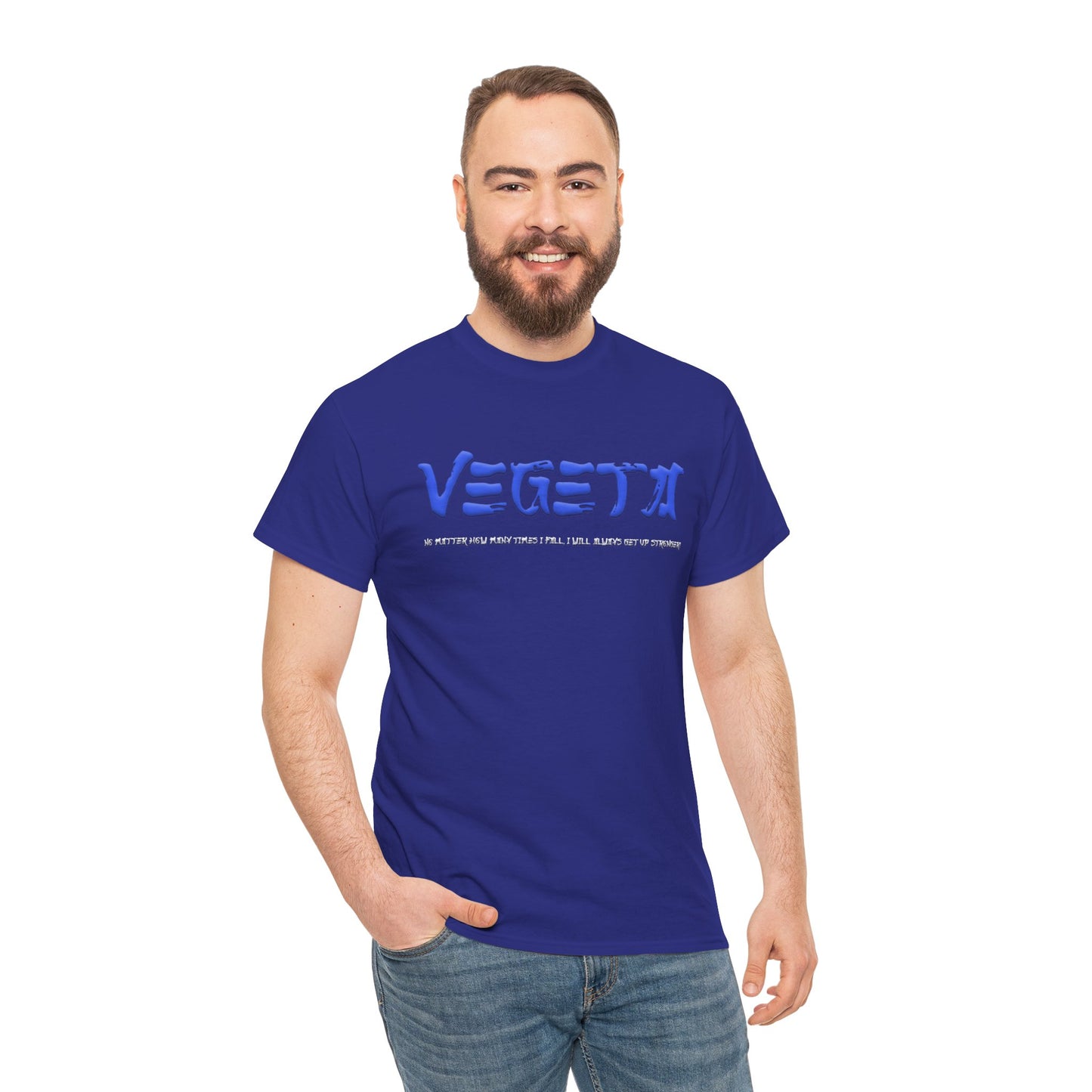 Unisex Heavy Cotton Tee  -  Vegeta