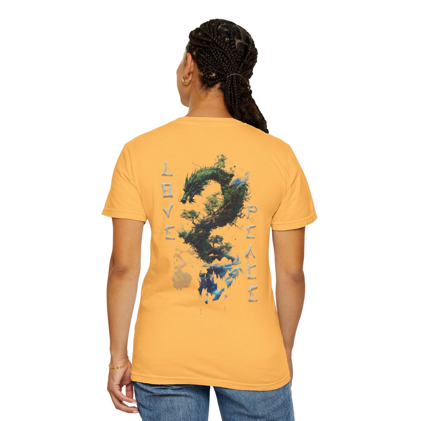 Unisex Garment-Dyed T-shirt - Dragon