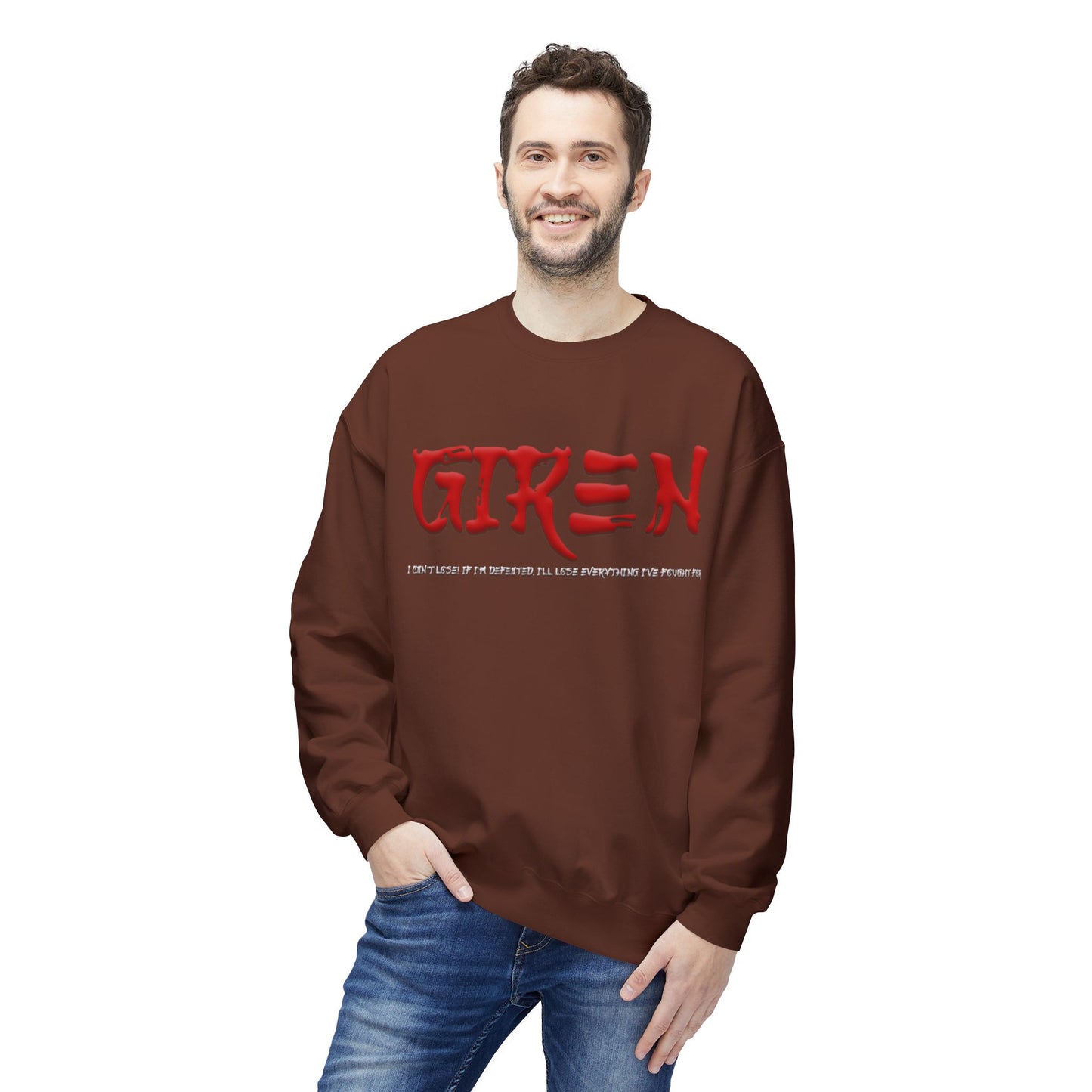Unisex Midweight Softstyle Fleece Crewneck Sweatshirt - Giren