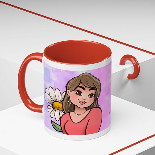 Mug de 11oz con mensajes personalizados- (PERSONALIZABLES)