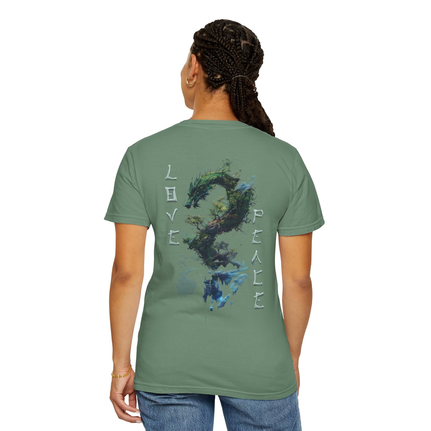 Unisex Garment-Dyed T-shirt - Dragon
