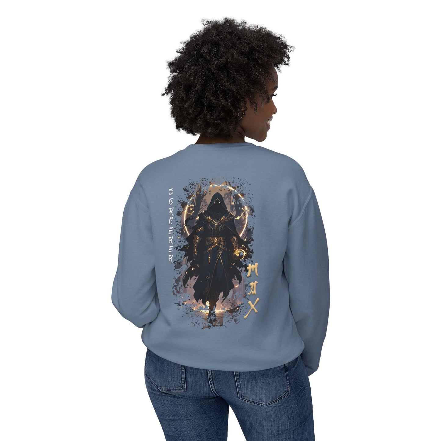 Unisex Lightweight Crewneck Sweatshirt - Sorcerer