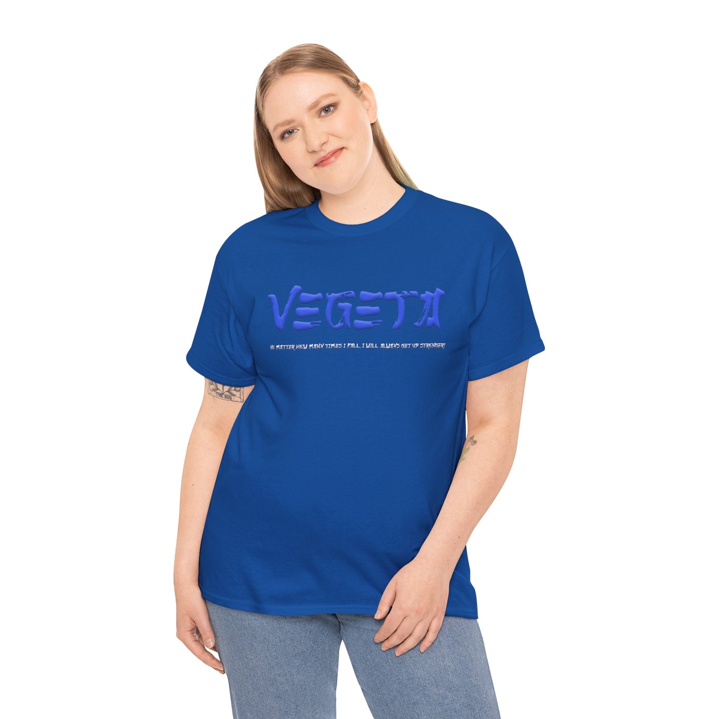 Unisex Heavy Cotton Tee  -  Vegeta