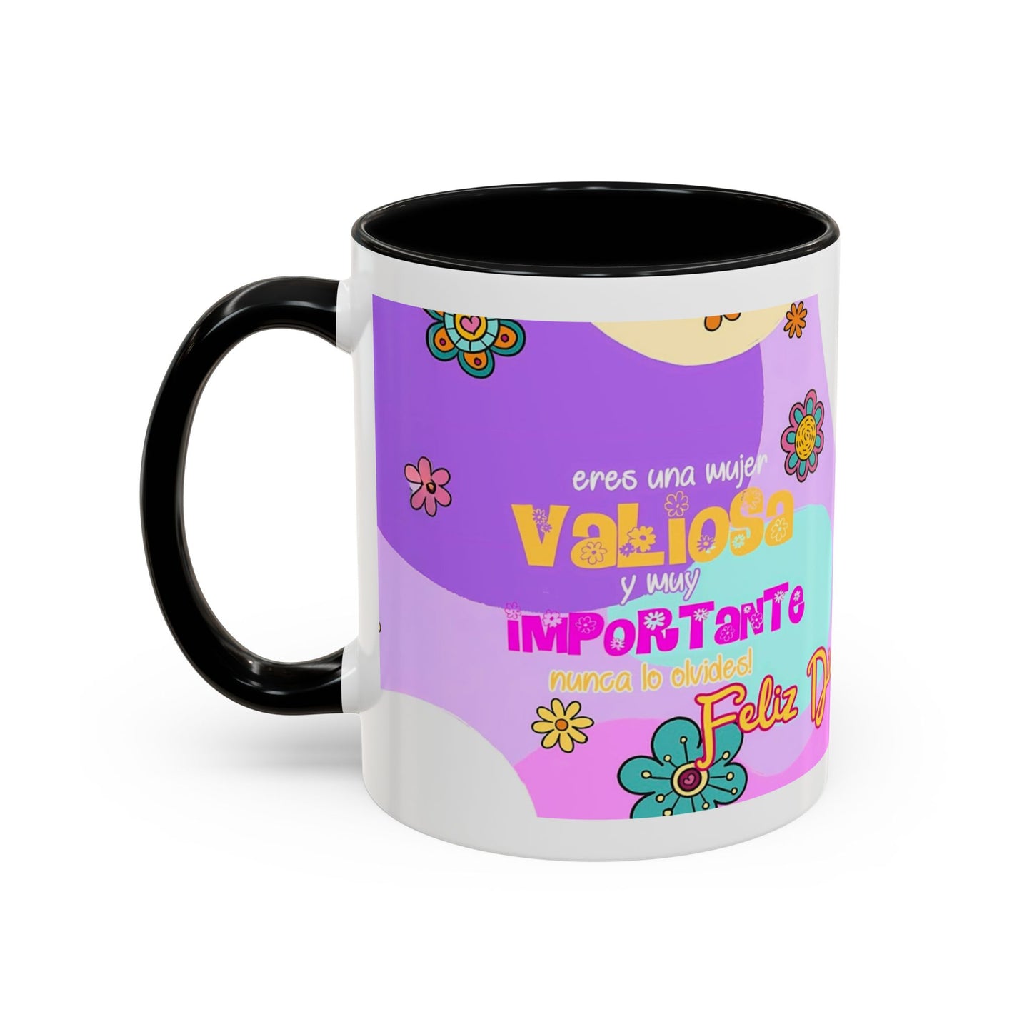 Mug de 11oz con mensajes personalizados - (PERSONALIZABLES)