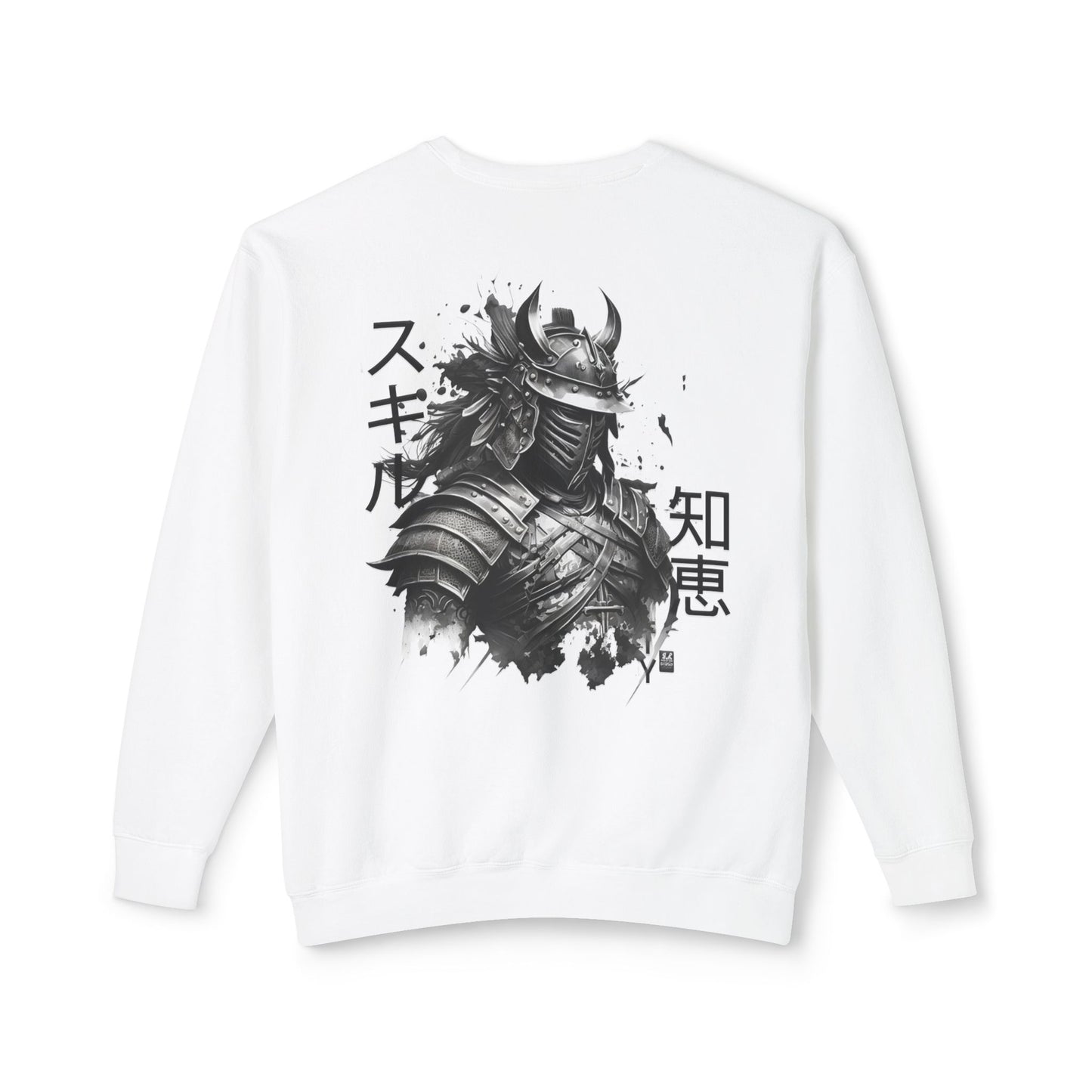 Unisex Lightweight Crewneck Sweatshirt - Samurai Jap