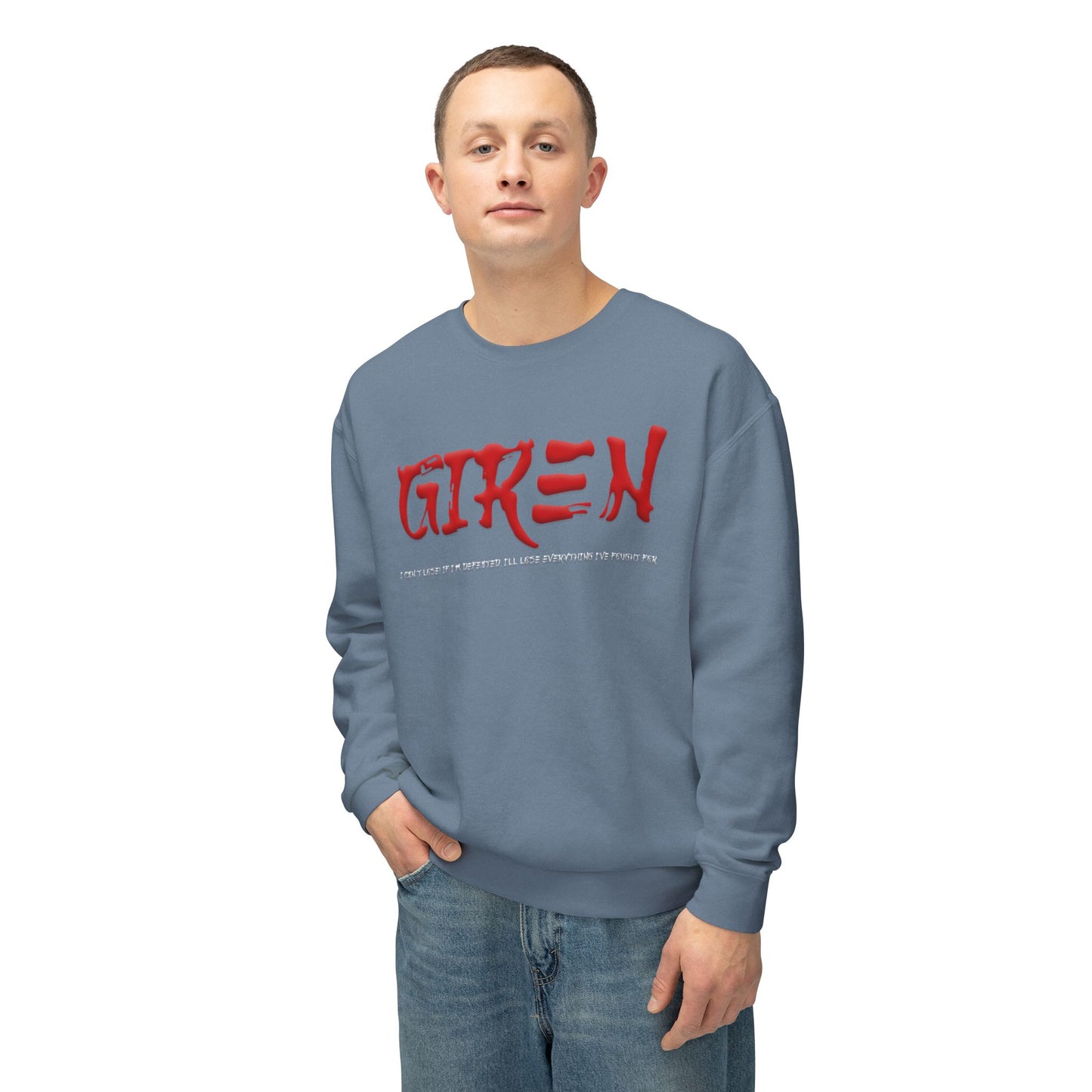 Unisex Lightweight Crewneck Sweatshirt - Giren