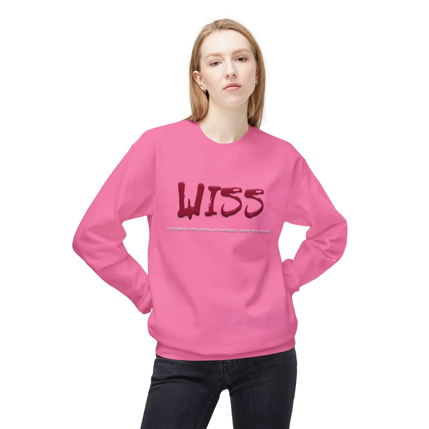 Unisex Midweight Softstyle Fleece Crewneck Sweatshirt - Wiss