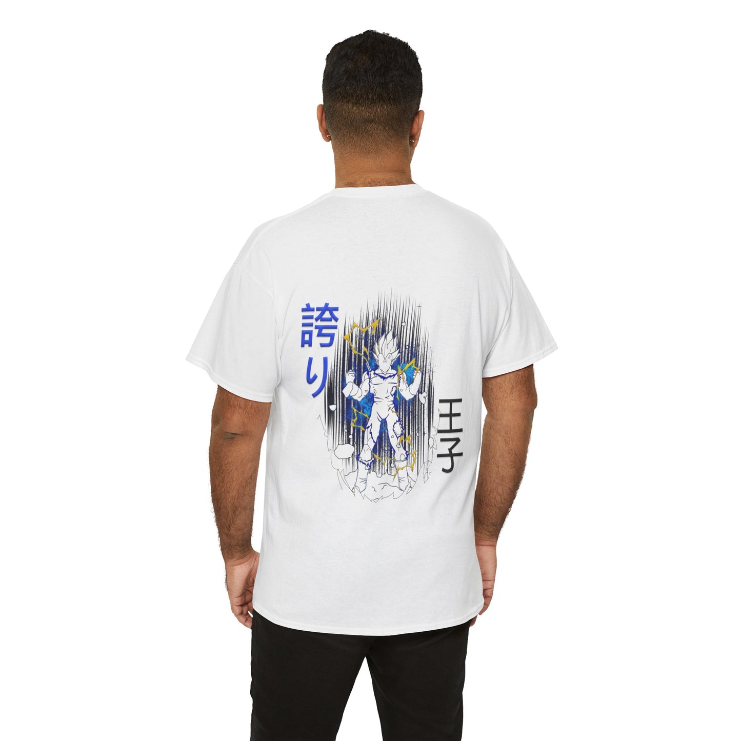 Unisex Heavy Cotton Tee  -  Vegeta