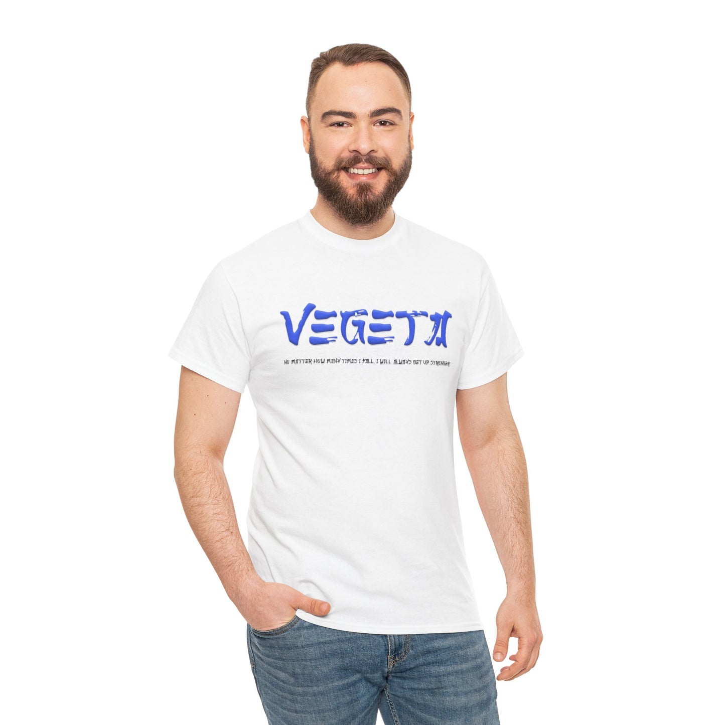 Unisex Heavy Cotton Tee  -  Vegeta
