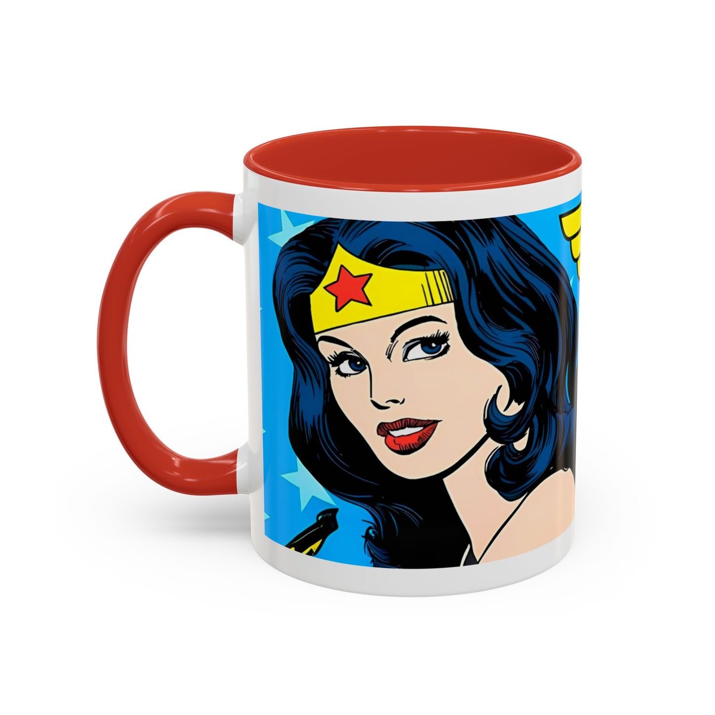 Mug de 11oz con estilos de tus superheroes- (PERSONALIZABLES)