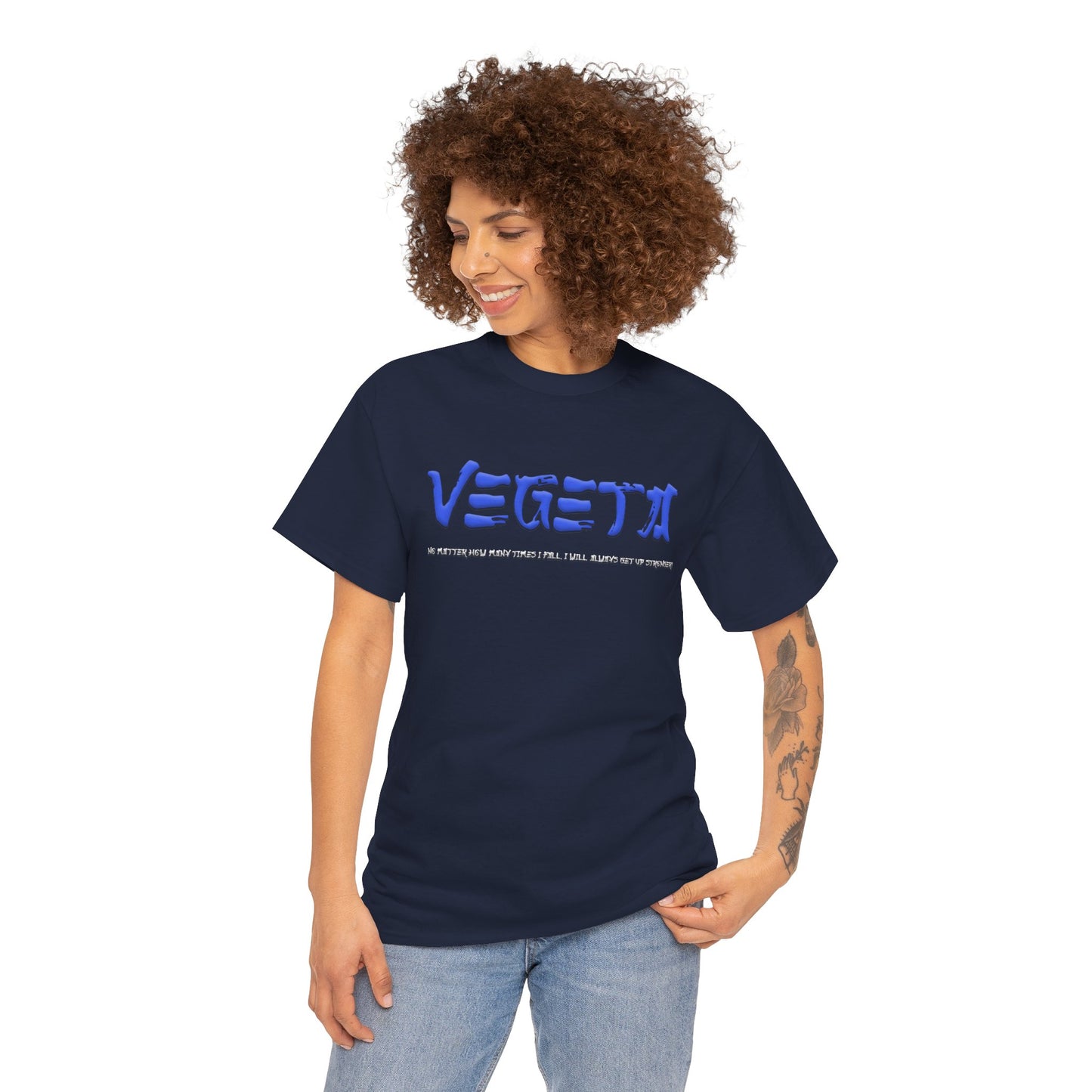 Unisex Heavy Cotton Tee  -  Vegeta