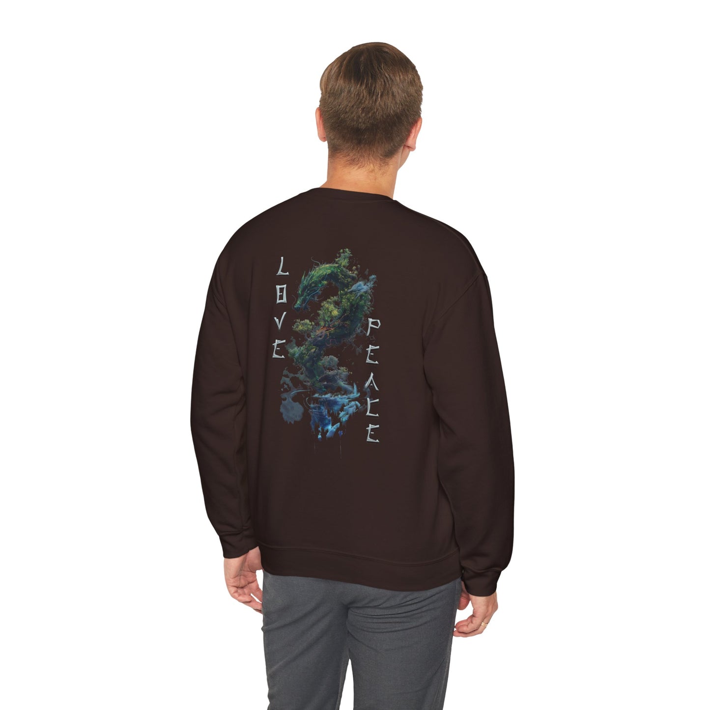 Unisex Heavy Blend™ Crewneck Sweatshirt - Dragon