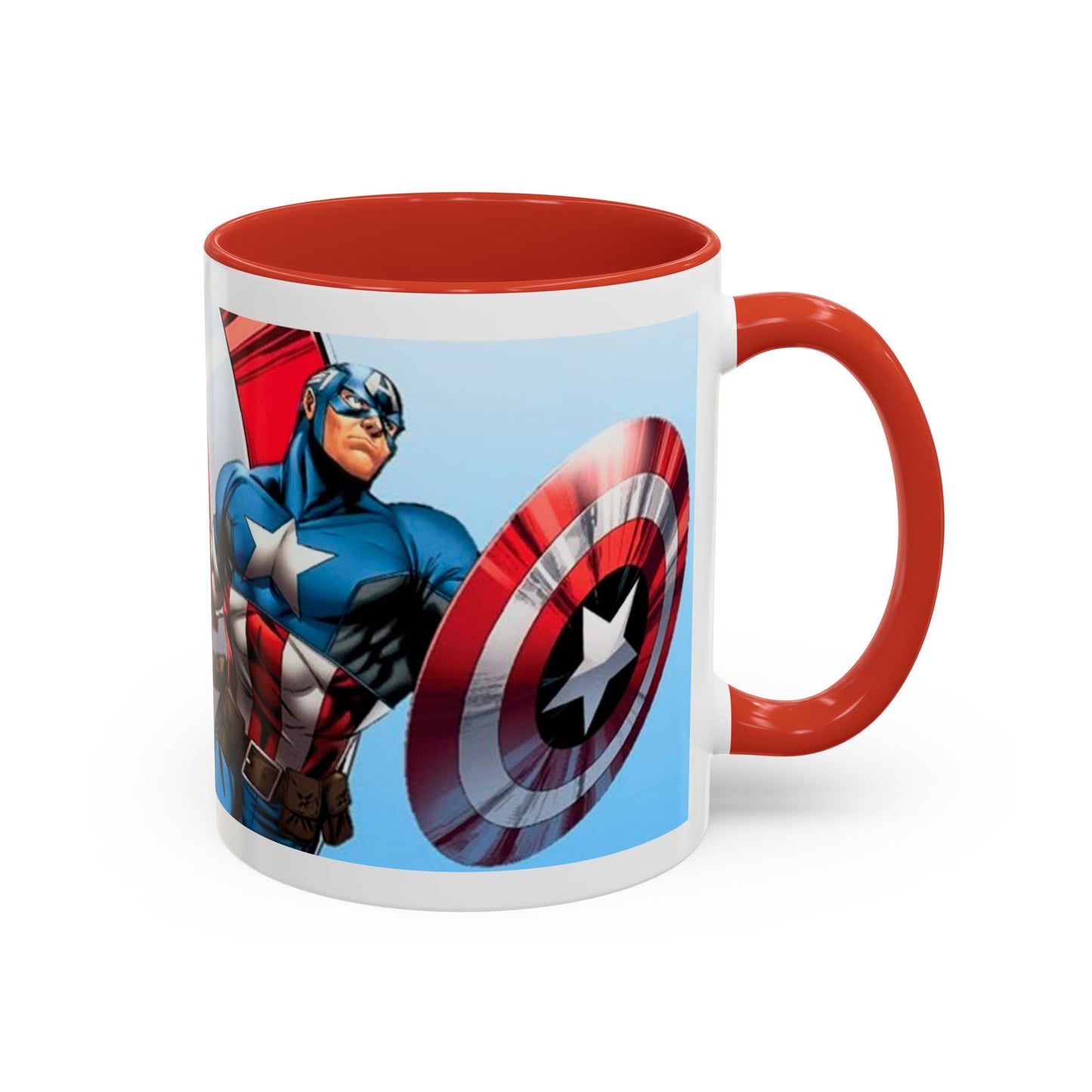 Mug de 11oz con estilos de tus superheroes- (PERSONALIZABLES)