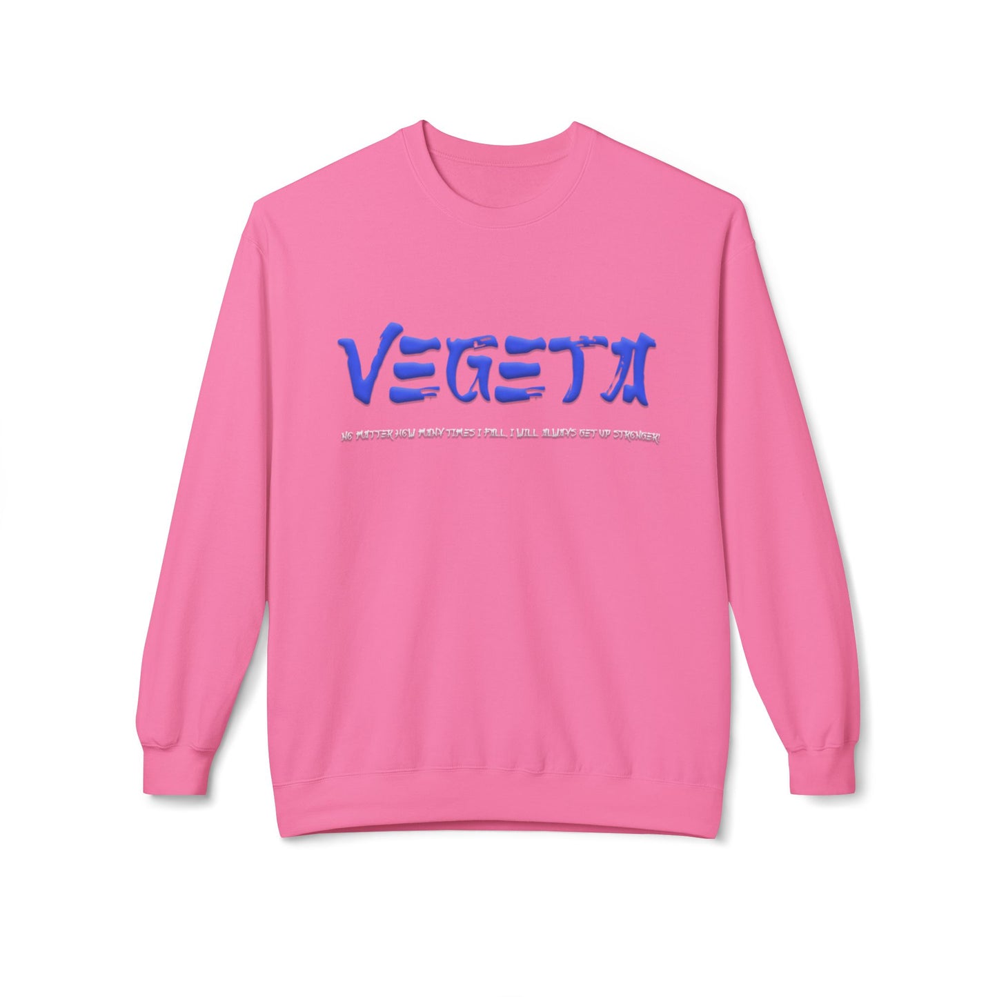Unisex Midweight Softstyle Fleece Crewneck Sweatshirt - Vegeta