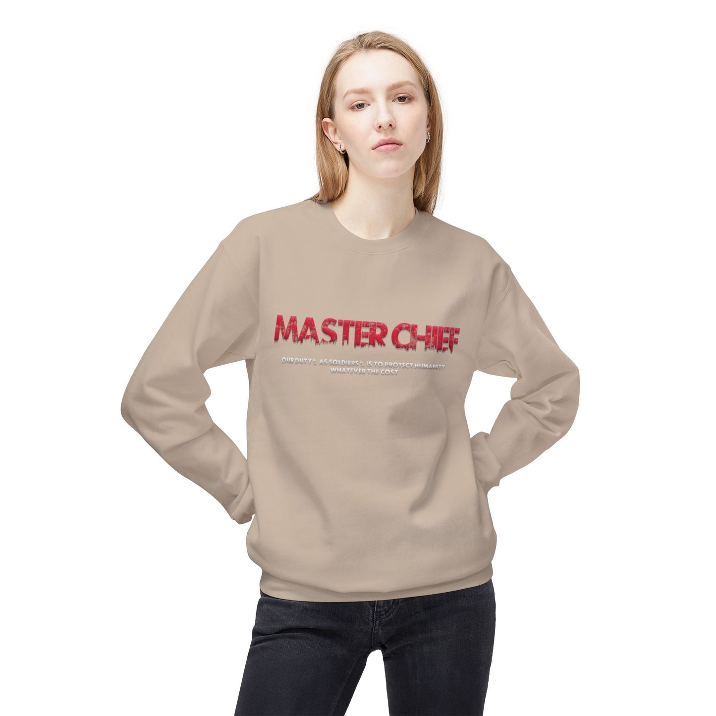 Unisex Midweight Softstyle Fleece Crewneck Sweatshirt - Master