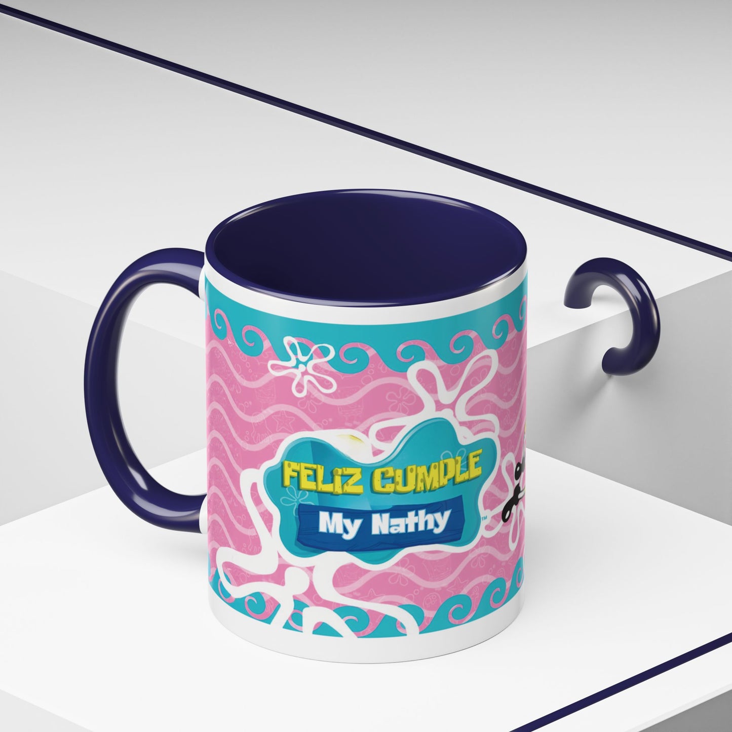 Mug de 11oz con estilos de tus personajes animados - (PERSONALIZABLES)