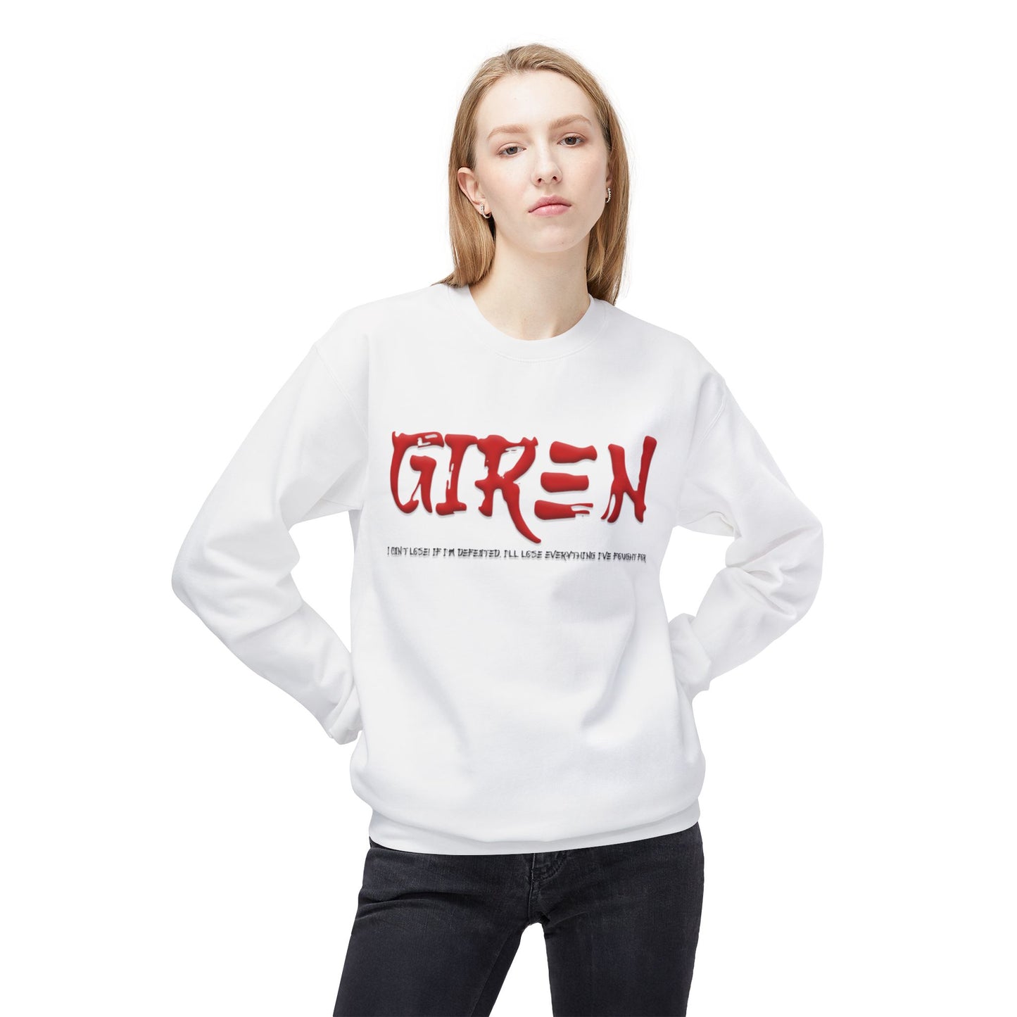 Unisex Midweight Softstyle Fleece Crewneck Sweatshirt - Giren