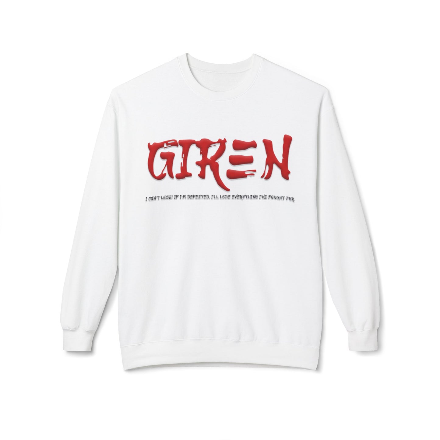 Unisex Midweight Softstyle Fleece Crewneck Sweatshirt - Giren