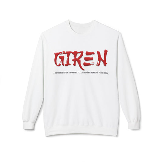 Unisex Midweight Softstyle Fleece Crewneck Sweatshirt - Giren