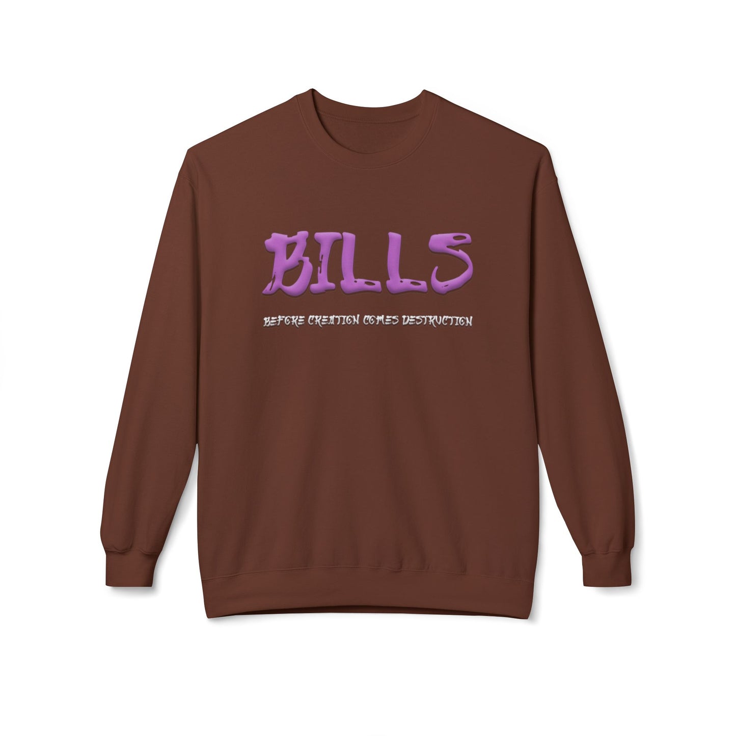 Unisex Midweight Softstyle Fleece Crewneck Sweatshirt - Bills