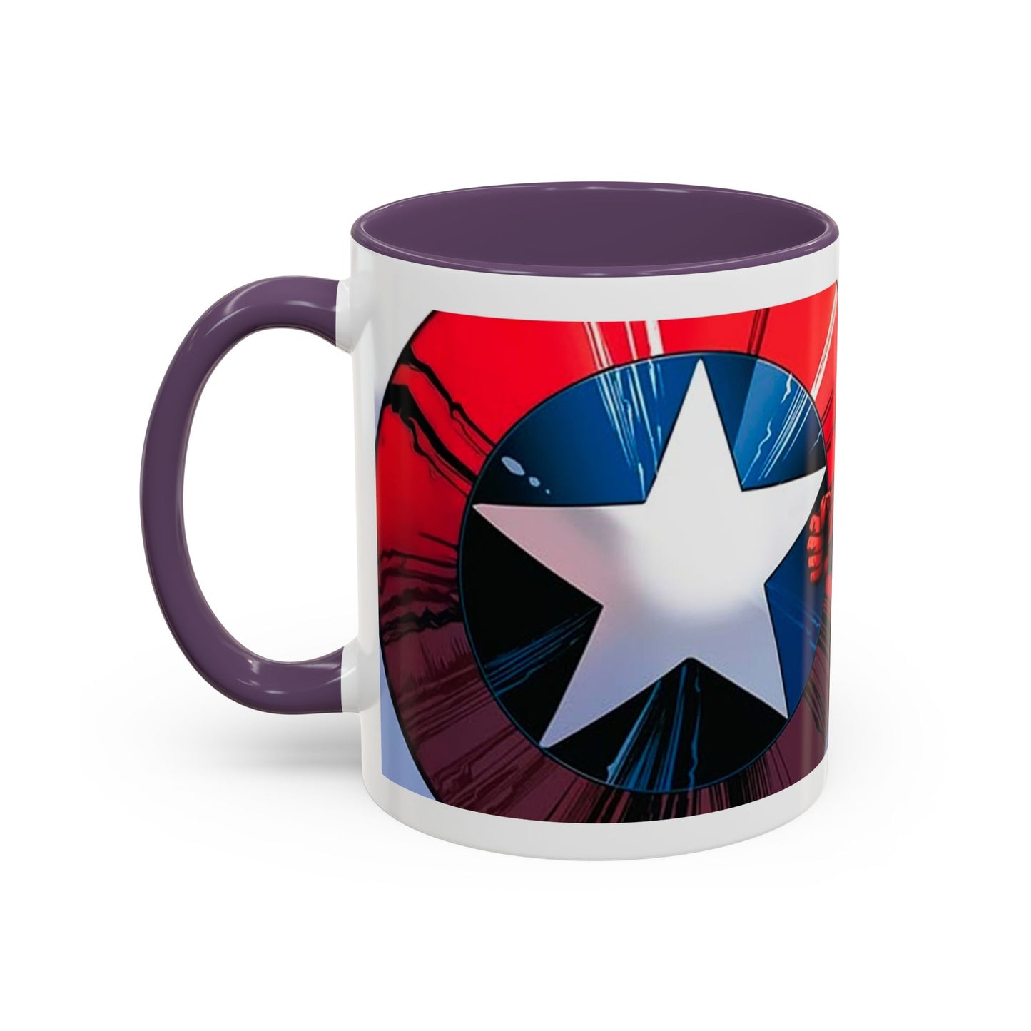 Mug de 11oz con estilos de tus superheroes- (PERSONALIZABLES)