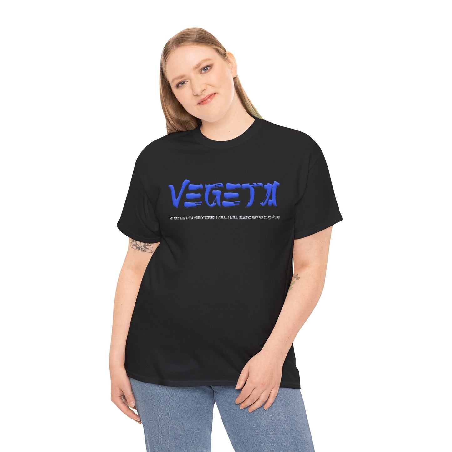 Unisex Heavy Cotton Tee  -  Vegeta
