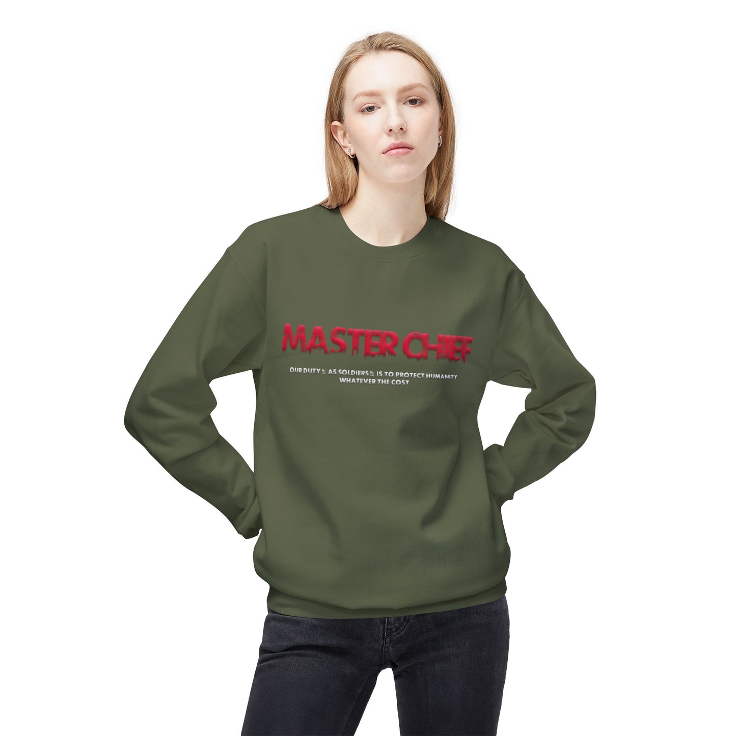Unisex Midweight Softstyle Fleece Crewneck Sweatshirt - Master